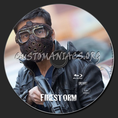 Firestorm blu-ray label