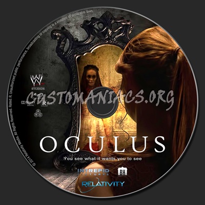 Oculus blu-ray label