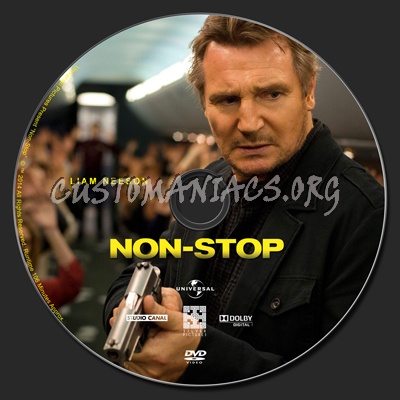 Non-Stop dvd label