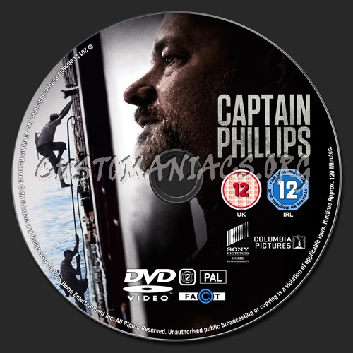 Captain Phillips dvd label