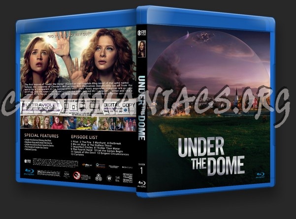 Under The Dome Season 1 blu-ray cover