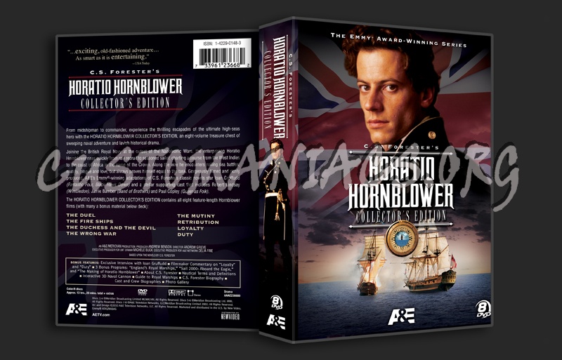 Horatio Hornblower Collector's Edition dvd cover