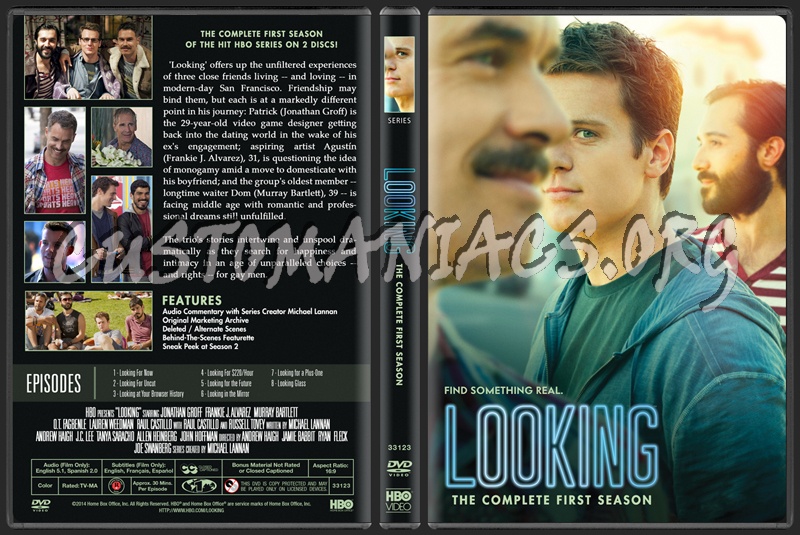 Looking - The Complete First Season dvd cover