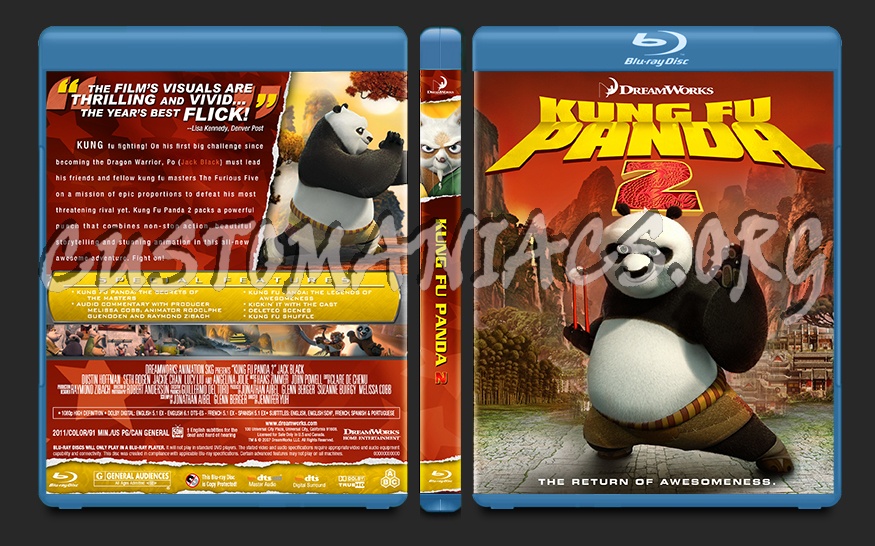 未使用・未開封品】Kung Fu Panda 2 [Blu-ray]-