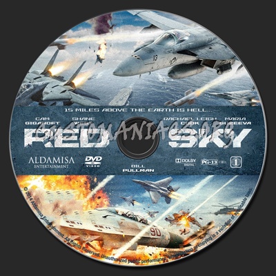 Red Sky dvd label