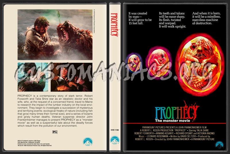 Prophecy - The Monster Movie dvd cover