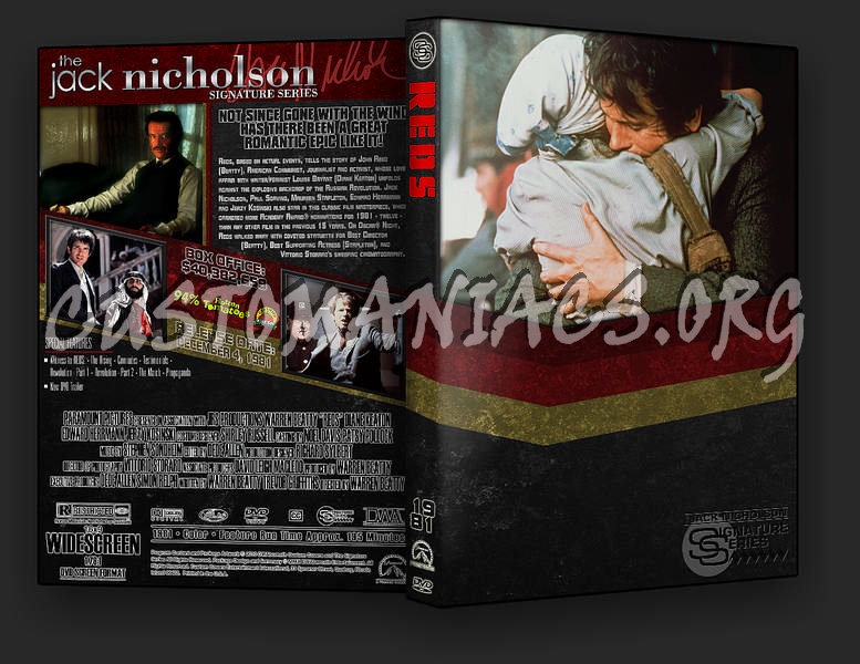 Reds dvd cover