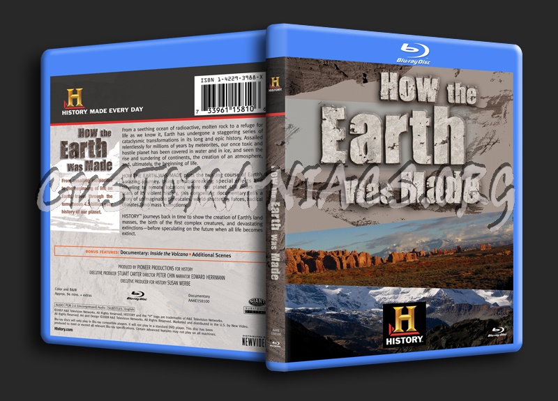 How the Earth Was Made blu-ray cover