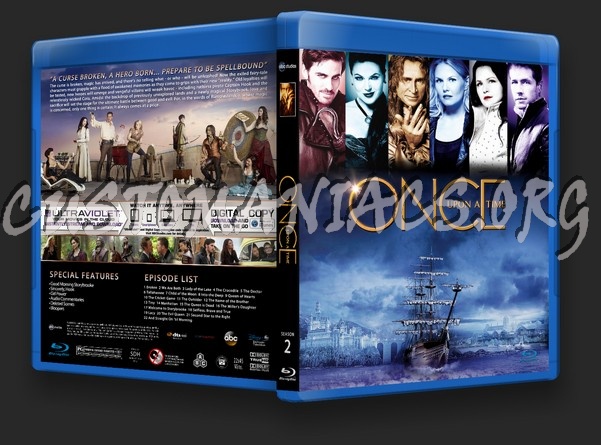 Once Upon A Time Season 2 blu-ray cover