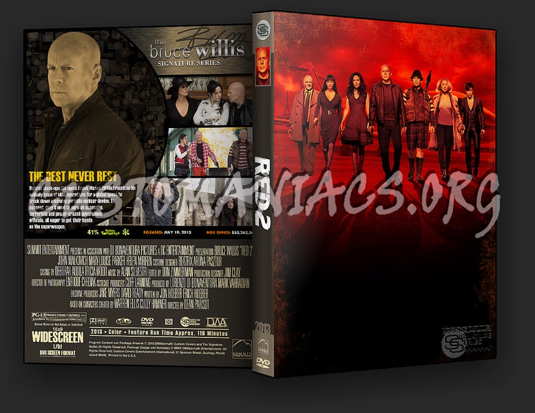 Red 2 dvd cover