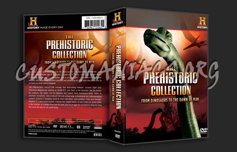 The Prehistoric Collection dvd cover