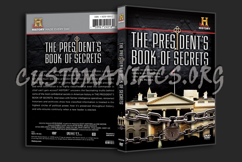 The President's Book of Secrets dvd cover