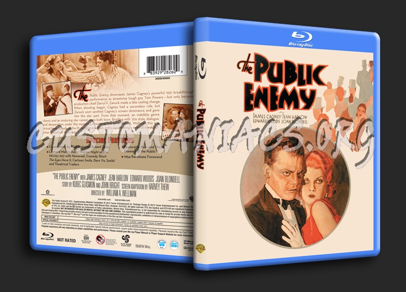 The Public Enemy blu-ray cover
