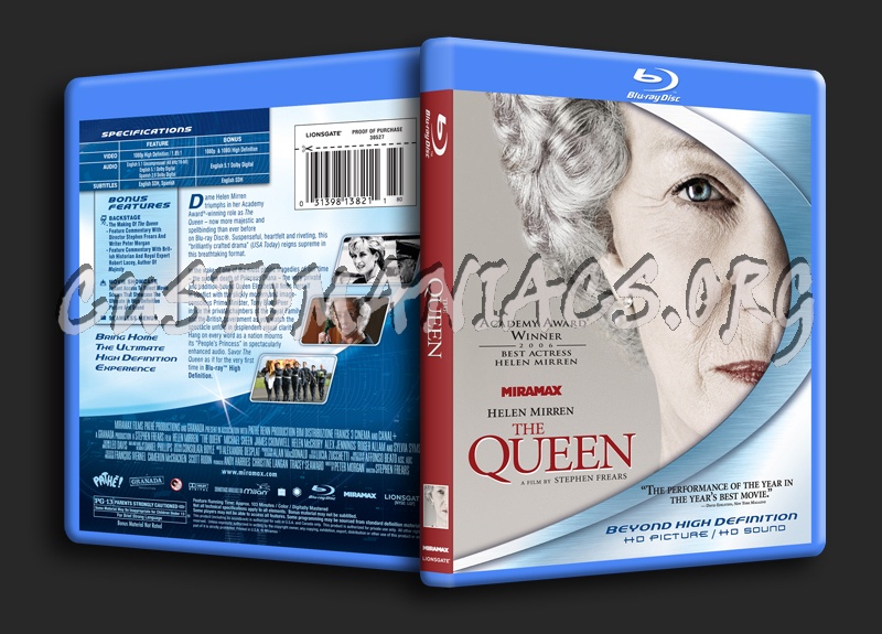 The Queen blu-ray cover