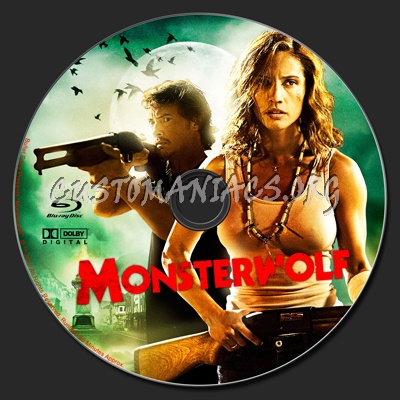 Monsterwolf blu-ray label