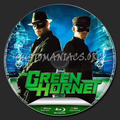 The Green Hornet blu-ray label