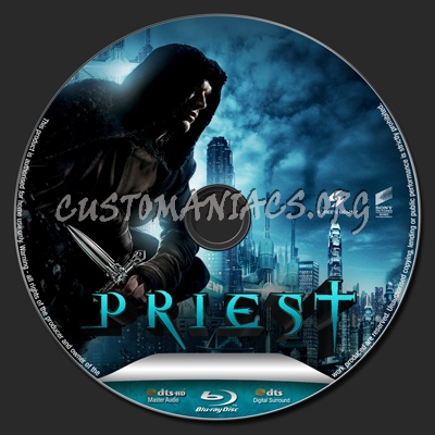 Priest blu-ray label