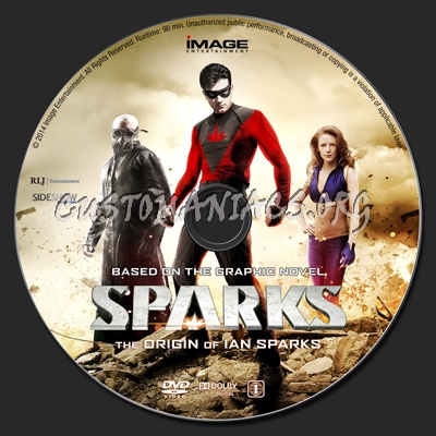 Sparks dvd label