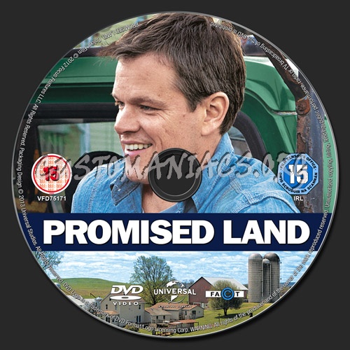 Promised Land dvd label