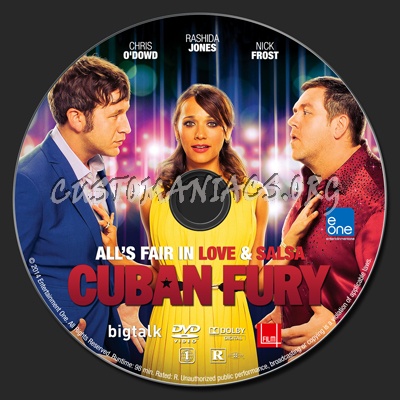 Cuban Fury dvd label