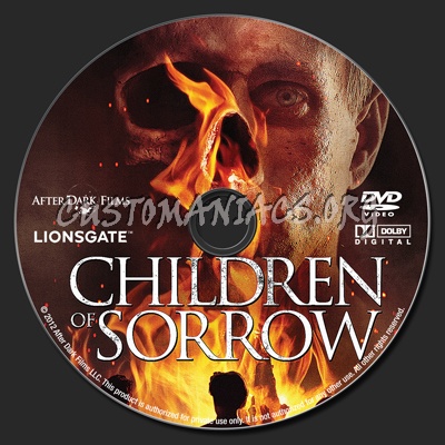 Children of Sorrow dvd label