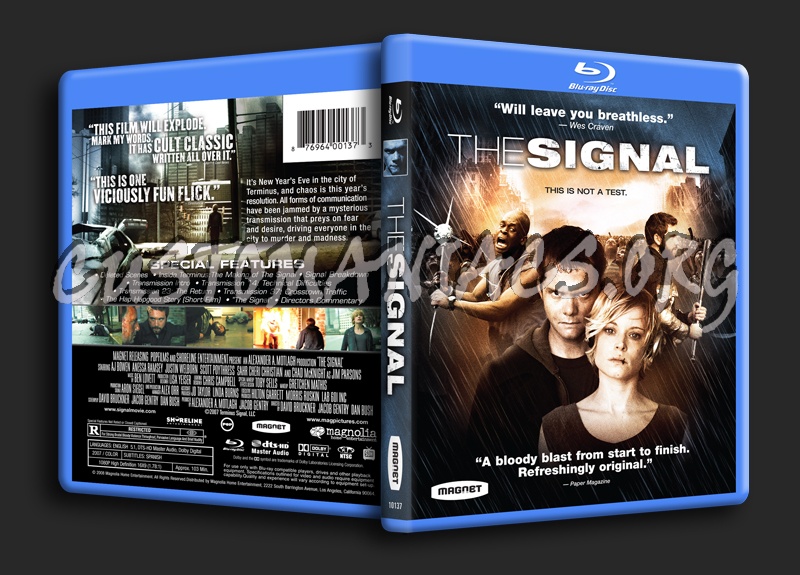 The Signal blu-ray cover