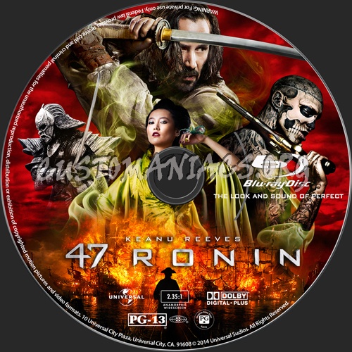 47 Ronin blu-ray label