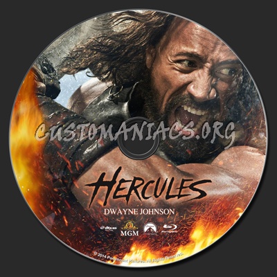 Hercules (2014) blu-ray label - DVD Covers & Labels by Customaniacs, id ...