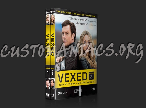 Vexed - Series 1 & 2 dvd cover