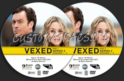 Vexed - Series 2 dvd label