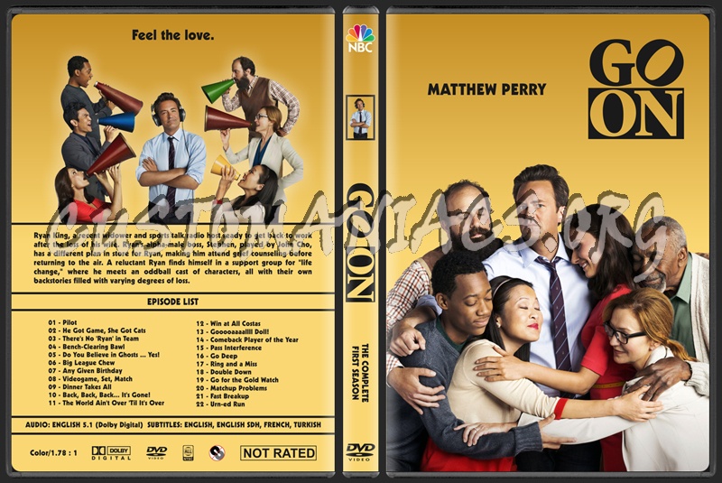 Go On (Season 1) dvd cover