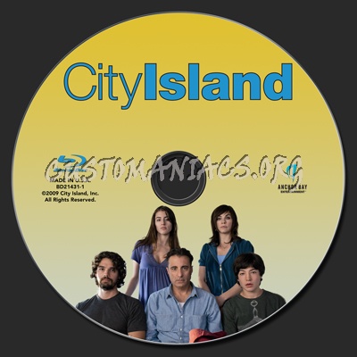 City Island blu-ray label