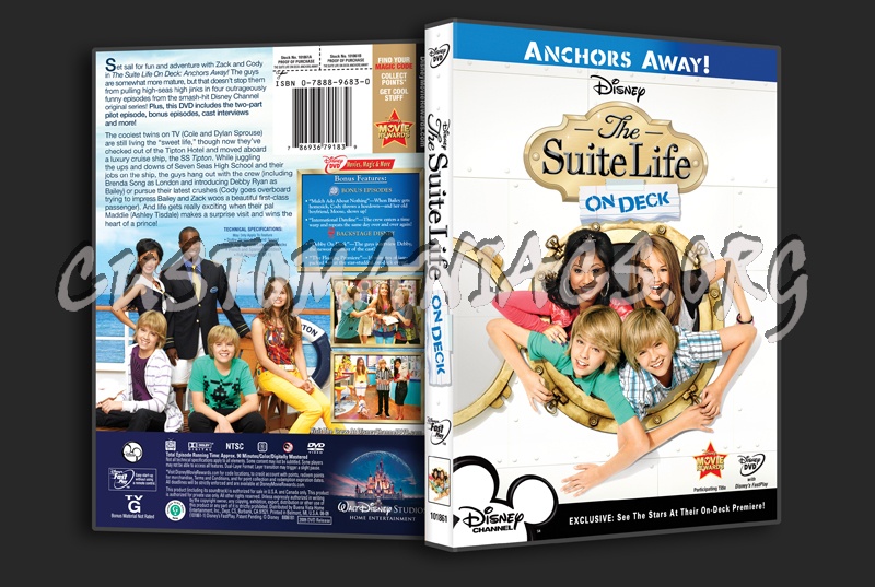 The Suite Life On Deck dvd cover