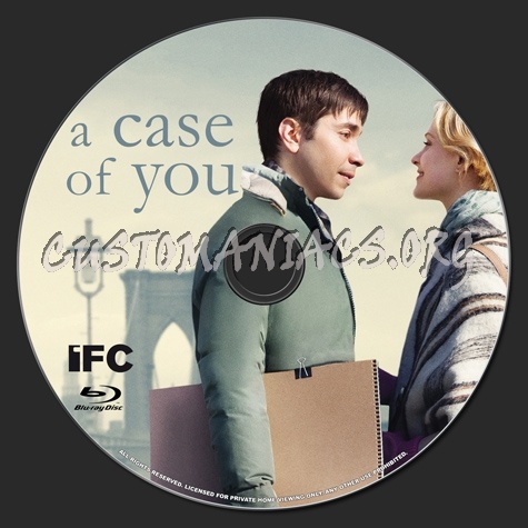 A Case of You blu-ray label