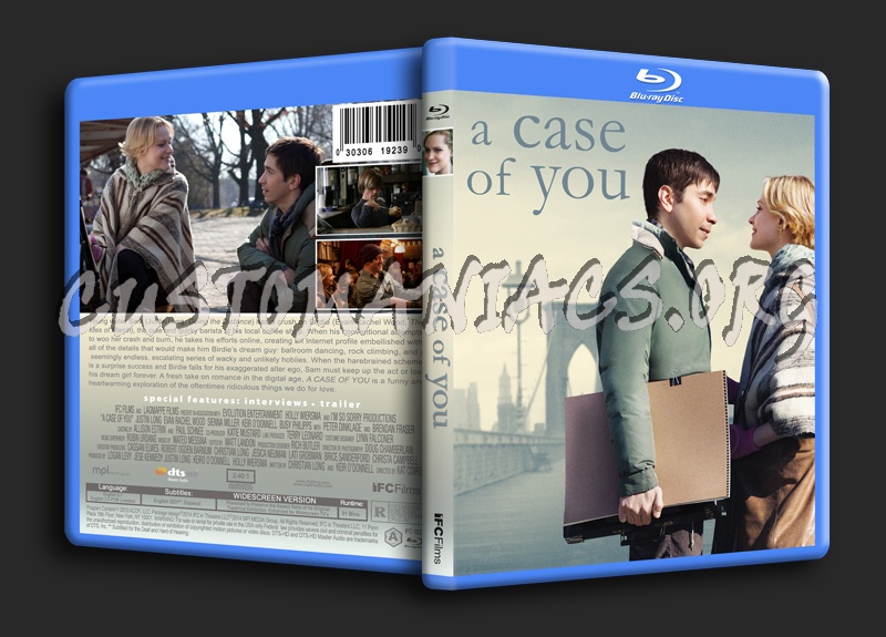 A Case Of You blu-ray cover