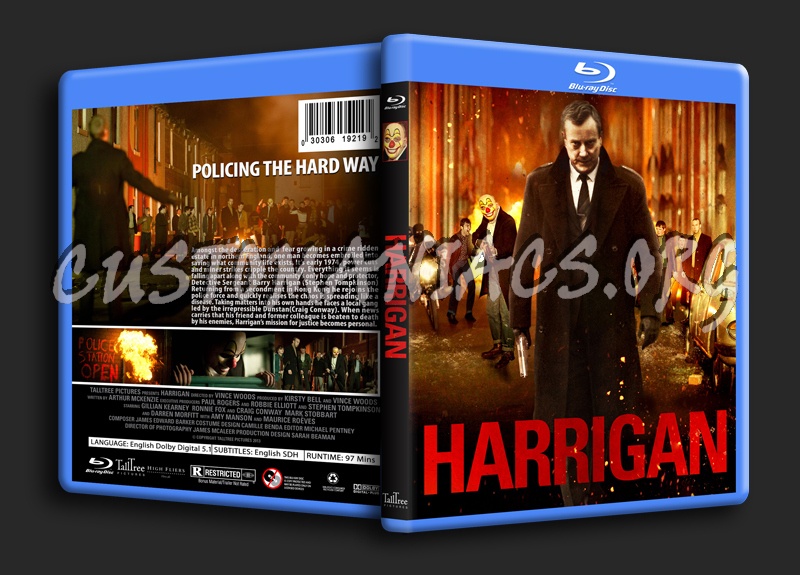 Harrigan  (aka Detective Harrigan) blu-ray cover