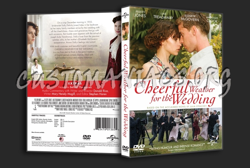 Cheerful Weather for the Wedding dvd cover