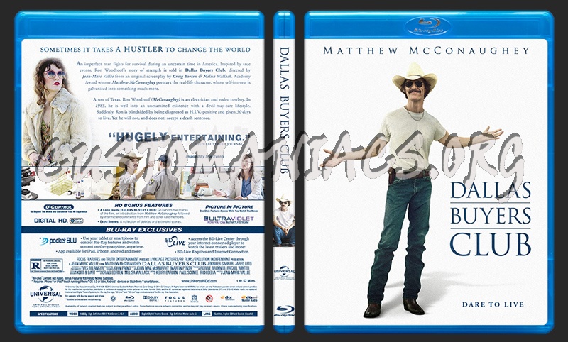 Dallas Buyers Club blu-ray cover