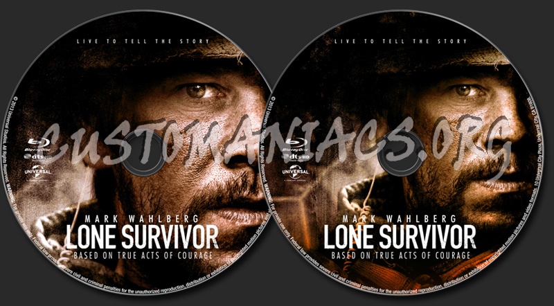 Lone Survivor blu-ray label