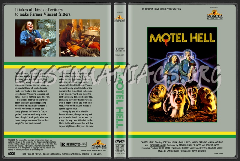 Motel Hell dvd cover