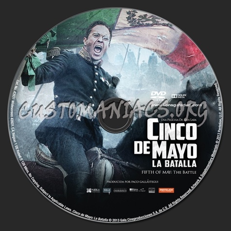 Cinco de Mayo La Batalla aka Fifth of May The Battle dvd label