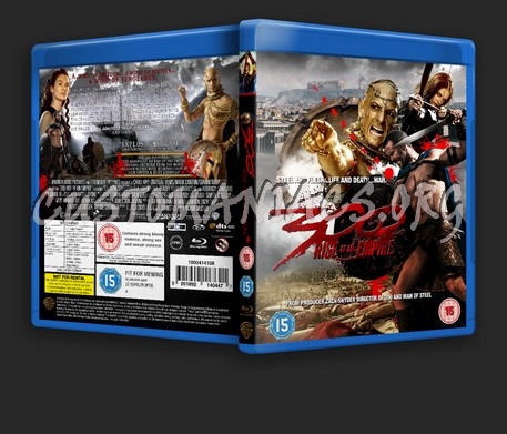 300 Rise Of An Empire blu-ray cover