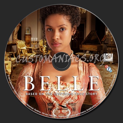 Belle dvd label