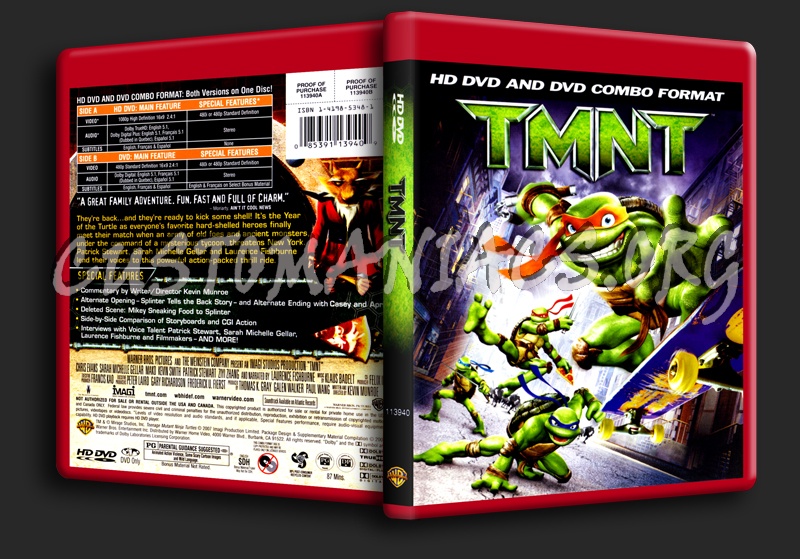 Tmnt dvd cover