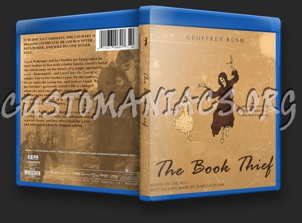 The Book Thief blu-ray cover