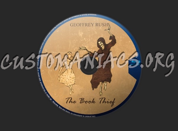 The Book Thief blu-ray label