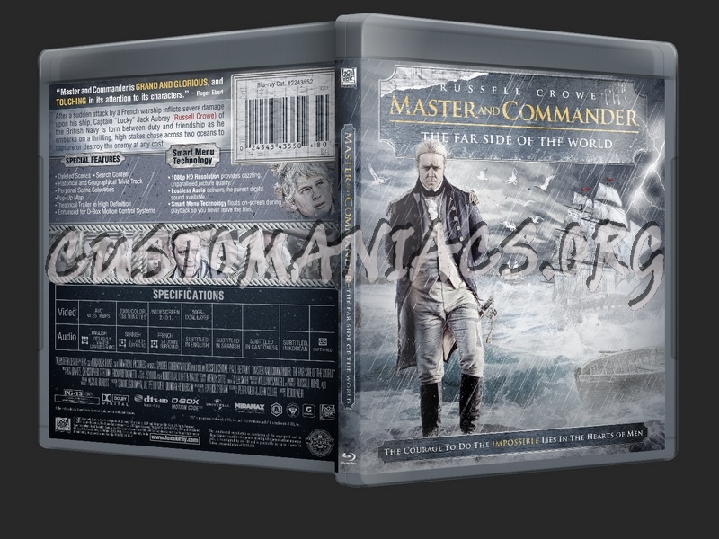 Master and Commander: The Far Side of the World blu-ray cover