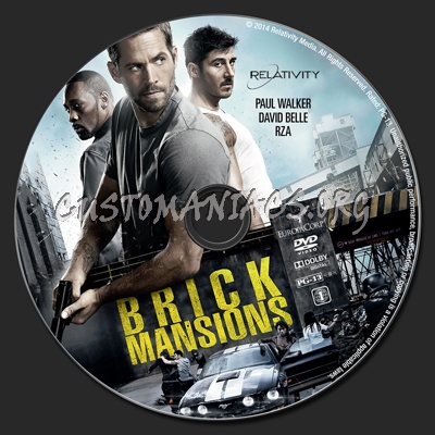 Brick Mansions dvd label