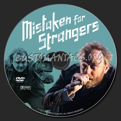 Mistaken for Strangers dvd label