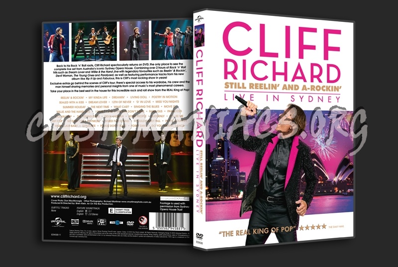 Cliff Richard Live in Sidney dvd cover